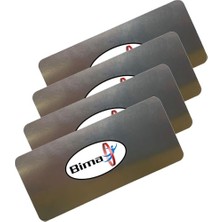 Odea Rötuş Rütüş Rutuş Çeliği 4CMX9CM 4 Adet Fiyatıdır Ekstra Çapağı Alınmıştır