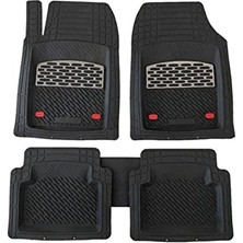 Odea Ford Ile Uyumlu Puma Ile Uyumlu Ile Uyumlu Universal Derin Havuzlu Paspas Krom Karbon