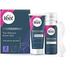 Odea Veet Professional Bikini Bölgesi Tüy Dökücü Krem Seti (50 ml + 50 Ml)