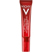 Odea Vichy Liftactiv Collagen Specialist Yaşlanma Belirtilerine Karşı Göz Bakım Kremi 15 ml | Kolajeni Güçlendirir ve Hafif Dokulu ve Parfümsüz 16 Yaş Belirtisini Düzeltmeye Yardımcı Olur.