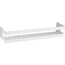 Moontime Alaçatı System Banyo Duş Raf Sistemi Beyaz Renk 98X100X400 mm Beyaz Tek Ebat BA3001 043 Al7