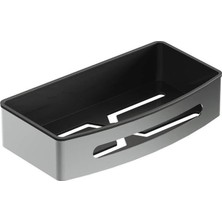 Moontime Alaçatı Şık Parlak Krom Tekli Süngerlik 24X12,5 cm