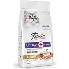 Odea Az Tahıllı 2 kg Sterilised Somonlu Kısırlaştırılmış Hypoallergenic Kedi Sı