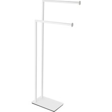 Moontime Alaçatı Banyo Hareketli Havluluk Beyaz 868X200X345 mm