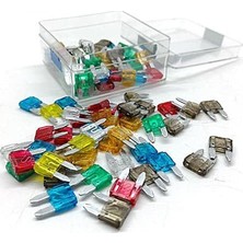 Odea Otomobil Araba Için Karışık Japon (Küçük) Sigorta Set (100 Adet)