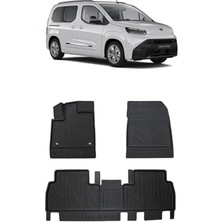 Odea Toyota Proace City 2024 Model Ile Uyumlu 5d Ekstra Havuzlu Paspas