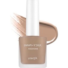 Odea Doğal Görünümlü Kontür Için Soğuk Alt Tonlu Likit Bronzer, Apieu Juicy Pang