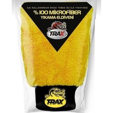 Odea Wiforte Oto Araba Yıkama Silme Eldiveni - Mikrofiber Araç Yıkama Bezi, Mavi Renk, Yüksek Emicilik ve Çiziksiz Temizlik Için Ideal (Sarı)