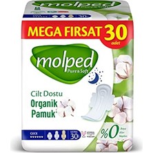 Odea Pure&soft Ultra Hijyenik Ped Gece Mega Fırsat 30 Adet