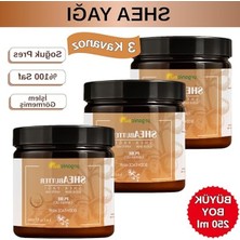 Odea 250 ml x 3 Adet Shea Yağı, %100 Ham ve Doğal