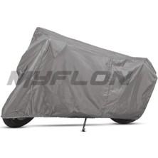 Odea Bodygard Motosiklet Brandası Su Geçirmez Motor Branda - Gri (Extra Large Topcase)
