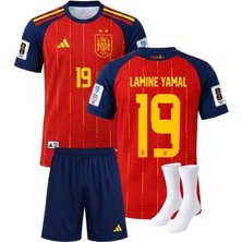 Lamine Yamal Ispanya Dünya Kupası Forması 2li Set