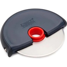 Moontime Alaçatı Disc Easy-Clean Pizza Diski, Gri/kırmızı