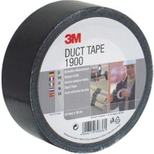 Moontime Alaçatı 1900 Duck Tape Tamir Kanal Bandı 50MM x 50MT Siyah Bant