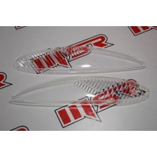 Moontime Alaçatı Tvs Scooty Pep 75-90 cc Sinyal Camı Tk