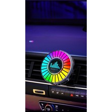 Moontime Alaçatı Rgb LED Araç Içi Sese Duyarlı Petek Ambiyans LED Lambası