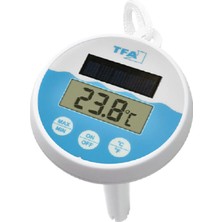 Moontime Alaçatı Güneş Enerjili Havuz Termometresi, Su Sıcaklığı Ölçüm Cihazı