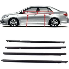 Moontime Alaçatı Toyota Corolla 2007-2011 Dış Cam Sıyırıcı Fitil Takım Yüksek Kalite