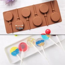 Moontime Alaçatı Silikon Çikolata Kalıbı Lolipop - Silikon Çikolata Kalıbı Lolipop