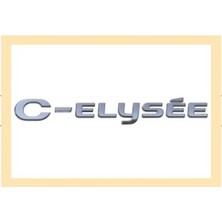 Moontime Alaçatı Citroen C -Elysee Bagaj Kaput Yazısı 9678485180