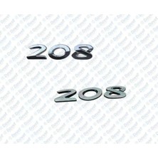 Moontime Alaçatı Bagaj Kapak Yazısı - 208 - Peugeot 208 12-19