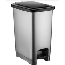 Moontime Alaçatı Slim Pedallı Çöp Kovası 25 Litre
