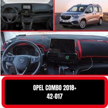 Moontime Alaçatı Opel Combo 2018+ Torpido Koruyucu Torpido Halısı Kılıf Havlu Örtü