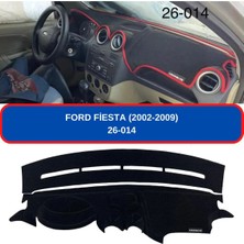 Moontime Alaçatı Ford Fiesta 2002-2009 Torpido Koruyucu Torpido Halısı Kılıf Havlu Örtü