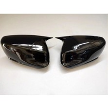 Moontime Alaçatı Peugeot 301 Yarasa Ayna Kapağı Batman Piano Black PDS73