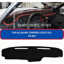 Moontime Alaçatı Tofaş Şahin Torpido Gözlü Torpido Koruyucu Torpido Halısı Kılıf Havlu Örtü