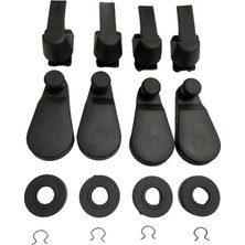 Moontime Alaçatı Tofaş Uyumlu Kapı ve Cam Kolu 12 Parça Set Doğan Slx Kartal Şahin Kapı ve Cam Kolu Set