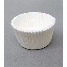 Moontime Alaçatı No:3 Muffin/cupcake Beyaz Kağıt Kapsül (40X30) - 750'LI