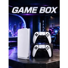 Uslucan Alışveriş Game Box 3D Çift Oyun Kollu 4K Hd Ekran 20000'DEN Fazla Oyun Seçeneği 2.4g Kablosuz