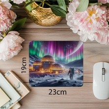 Moontime Alaçatı Güneş Panelli Ay Üssü Mouse Pad - 19X23 cm 2 mm Dikdörtgen Ithal Baskılı Mouse Pad