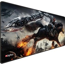 Moontime Alaçatı Gaming Mousepad Oyuncu Mouse Pad 90X40 Xxl Büyük Oyuncu Mouse Pad Kaymaz Taban 4mm Kalınlık