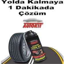 Moontime Alaçatı Lastik Tamir Spreyi Kiti 450 Ml. Araba Lastik Şişirme Lastik Köpüğü Şişirici Tekerlek Onarım Tamir