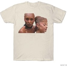 Tarzsokak Cynthia ve Ariana Meme Erkek Kadın T-Shirt % 100% Pamuklu Tişörtler Kısa Kollu Üstler J128