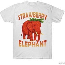 Tarzsokak Çocuklar Meme Italyan Brainrot Çilek Fil T-Shirt Erkekler Kadınlar Için % 100% Pamuk T Shirt