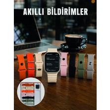 Hace Bazaar Dokunmatik Akıllı Saat Bluetooth Arama Sağlık Takipli 7 Değiştirilebilir Kordonlu Saat