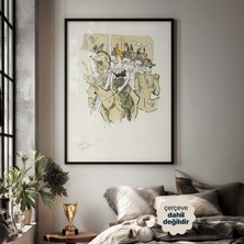 Persona Istanbul Henri De Toulouse-Lautrec "au Moulin Rouge" - Sanat Posteri (Çerçevesiz)