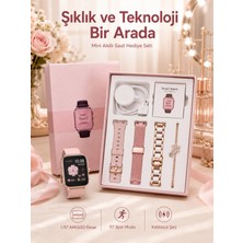 Hace Bazaar Kadınlar Için Dokunmatik Ekran Akıllı Saat ve Gamer Kablosuz Bluetooth Kulaklık Anc Özelliği