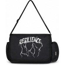 Sevbano Resilience Şimşek Baskılı Unisex Okul, Spor, Ofis Çok Amaçlı Postacı Çantası
