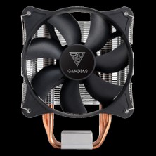 Gamdias Gamdıas Boreas E1-410 Mono 120MM Cpu  Kule Tipi Hava Soğutma Doğrudan Temas Teknolojisine Sahip 4 Adet Gelişmiş Bakır Isı Borusu (Amd Am4 ve Intel Tüm Işlemciler ile UYUMLU)(1923)