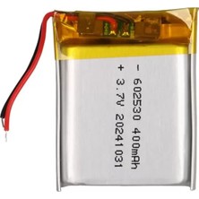 Najmaddin Sh Powermaster PM-29466 3.7V 400MAH 602530 Soketsiz Lityum Polimer (Li-Po) Batarya Şarj Edilebilir
