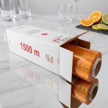 Roll-Up Wrap Endüstriyel Gıda Streç Filmi (45 cm x 1500 Metre - 8 Mikron)