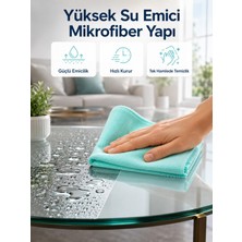 Hace Bazaar Cam Ayna ve Parlak Yüzeyler Için Mikrofiber Temizlik Bezi Leke ve Iz Bırakmaz