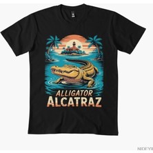 Tarzsokak Komik Meme Florida Everglades Timsah T-Shirt Erkekler Kadınlar Için % 100% Pamuk T Shirt Kısa