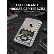 Uslucan Alışveriş Kapaklı Dijital Cep Terazisi Hassasiyet 300 gr Yeni Nesil