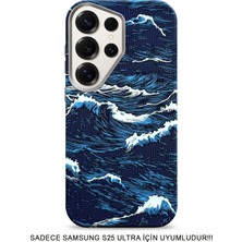 SC Soo Case Samsung S25 Ultra Uyumlu Premium Desenli Sert Magsafe Kılıf Kapak SOO-610