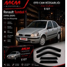 Mkm Renault Symbol 1 (1998-2009) Uyumlu 4'lü Cam Rüzgarlığı Takımı
